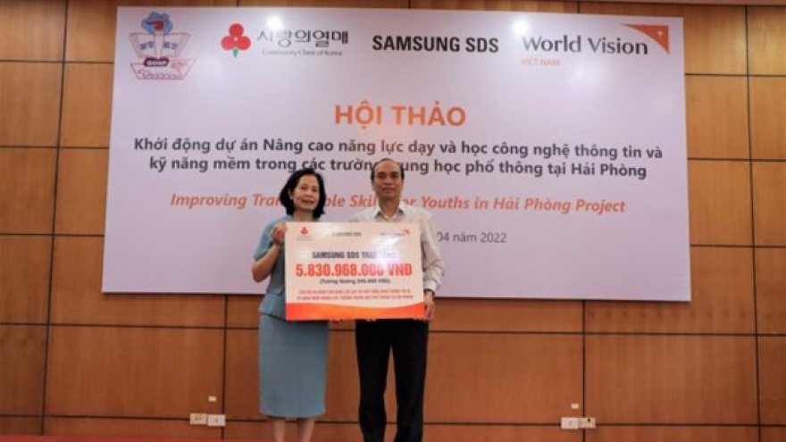 World Vision Vietnam, Hai Phong to improve transferable skills for youth